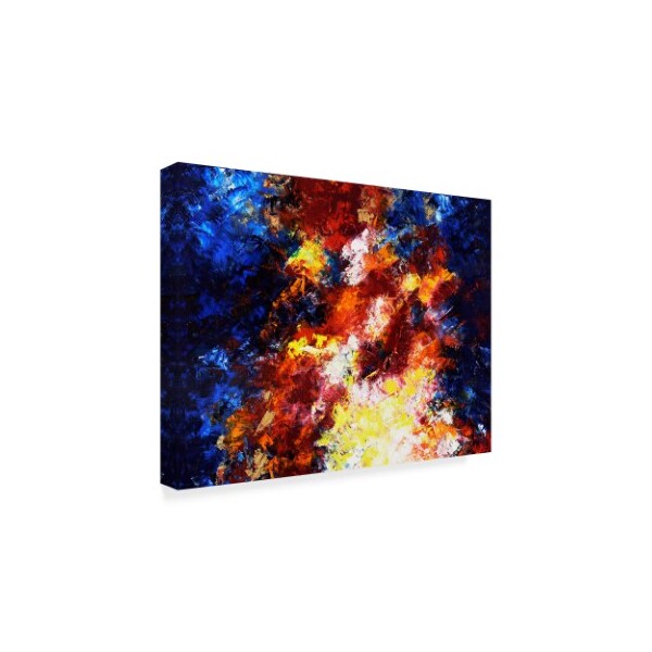 Aleta Pippin 'Here Comes The Sun Abstract' Canvas Art,14x19